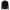 Front view of black knit polo shirt with Johnny collar by Gisada