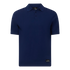 Regular Fit Premium Cotton Knit Polo with Patch Label Gisada Knitwear