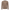 Long sleeve beige wool pullover with subtle logo tag