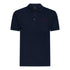 Regular Fit Short Sleeves Polo in Luxe Interlock Piquet with Embroidery Gisada Logo Gisada Polo