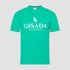 Regular Fit T-Shirt in Jersey Cotton with Flock Logo - Gisada.com