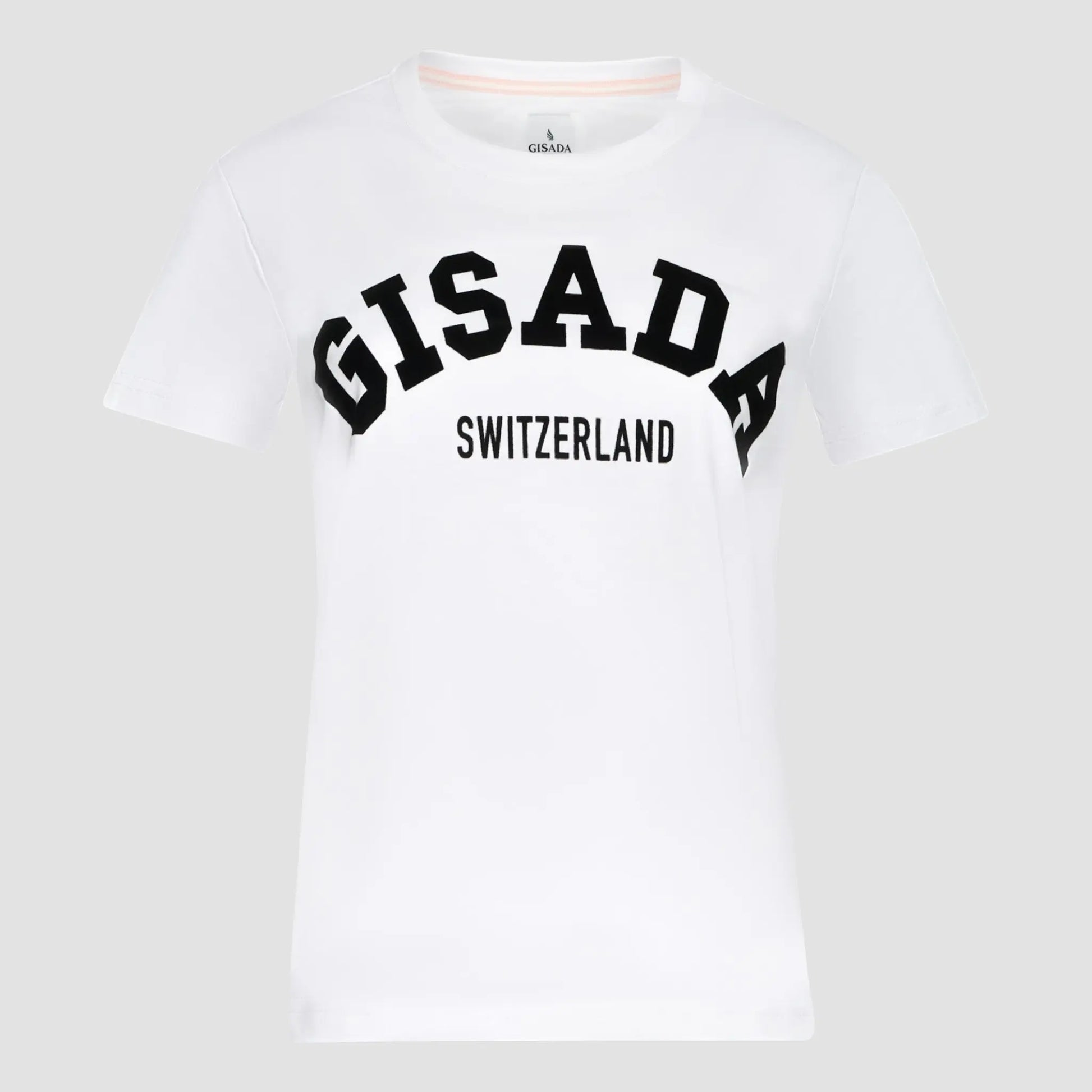 Regular Fit T-Shirt in Jersey Cotton with Puff Print - Gisada.com