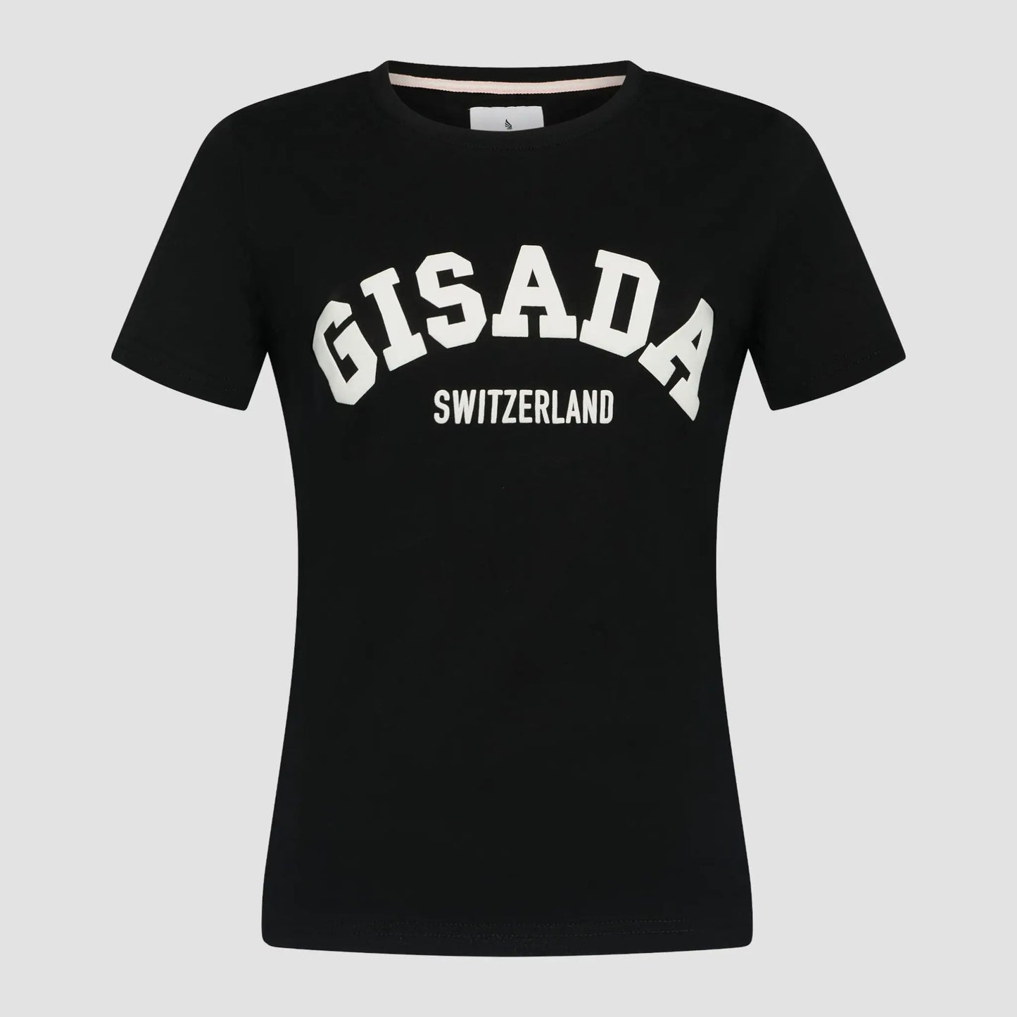 Regular Fit T-Shirt in Jersey Cotton with Puff Print - Gisada.com