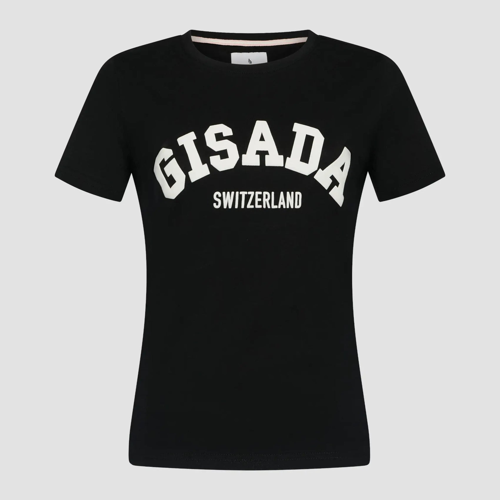 Regular Fit T-Shirt in Jersey Cotton with Puff Print - Gisada.com