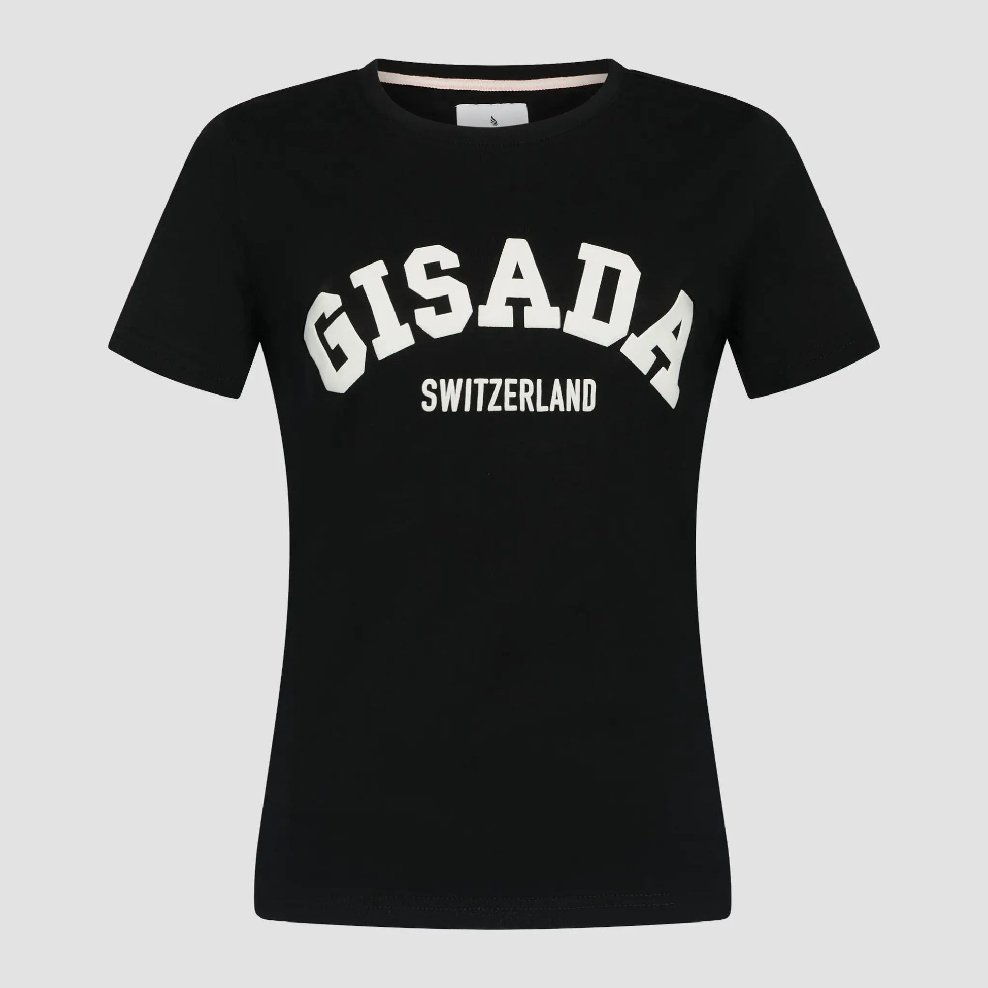 Regular Fit T-Shirt in Jersey Cotton with Puff Print - Gisada.com