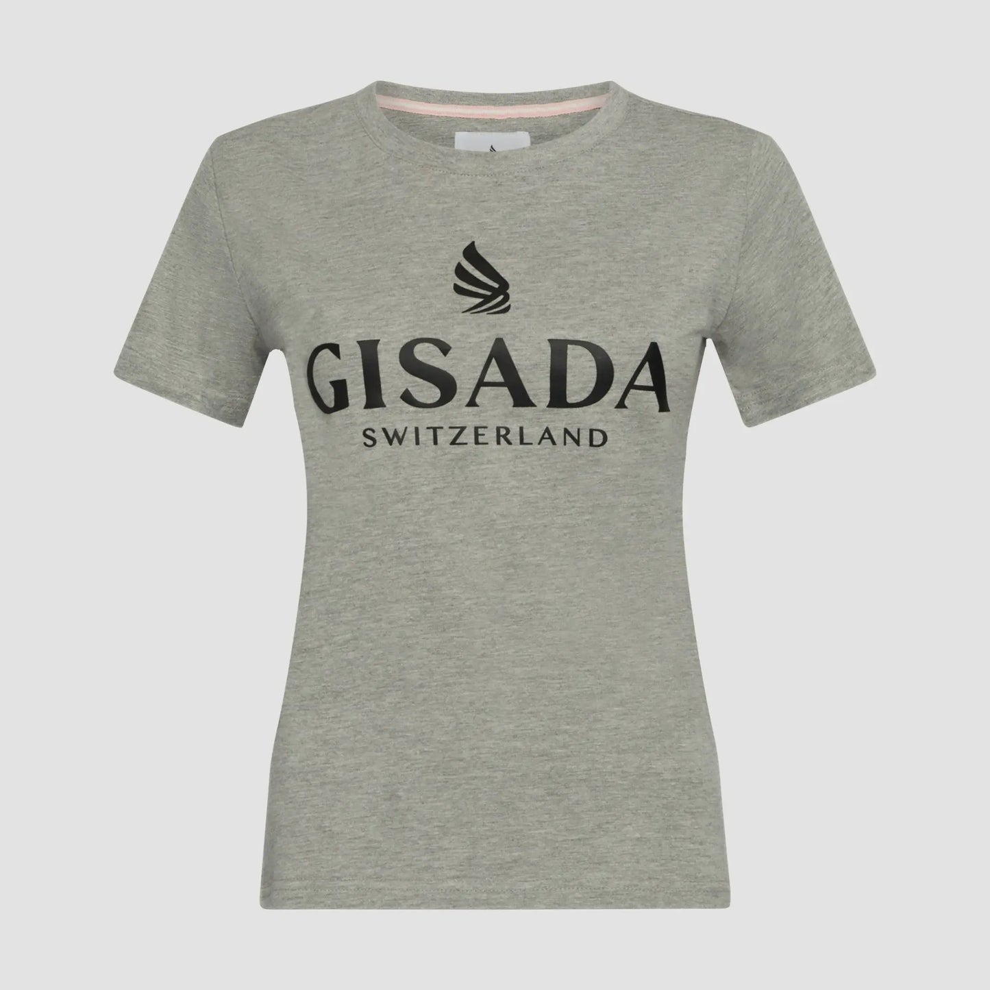 Regular Fit T-Shirt in Jersey Cotton with Small Silicon Logo - Gisada.com