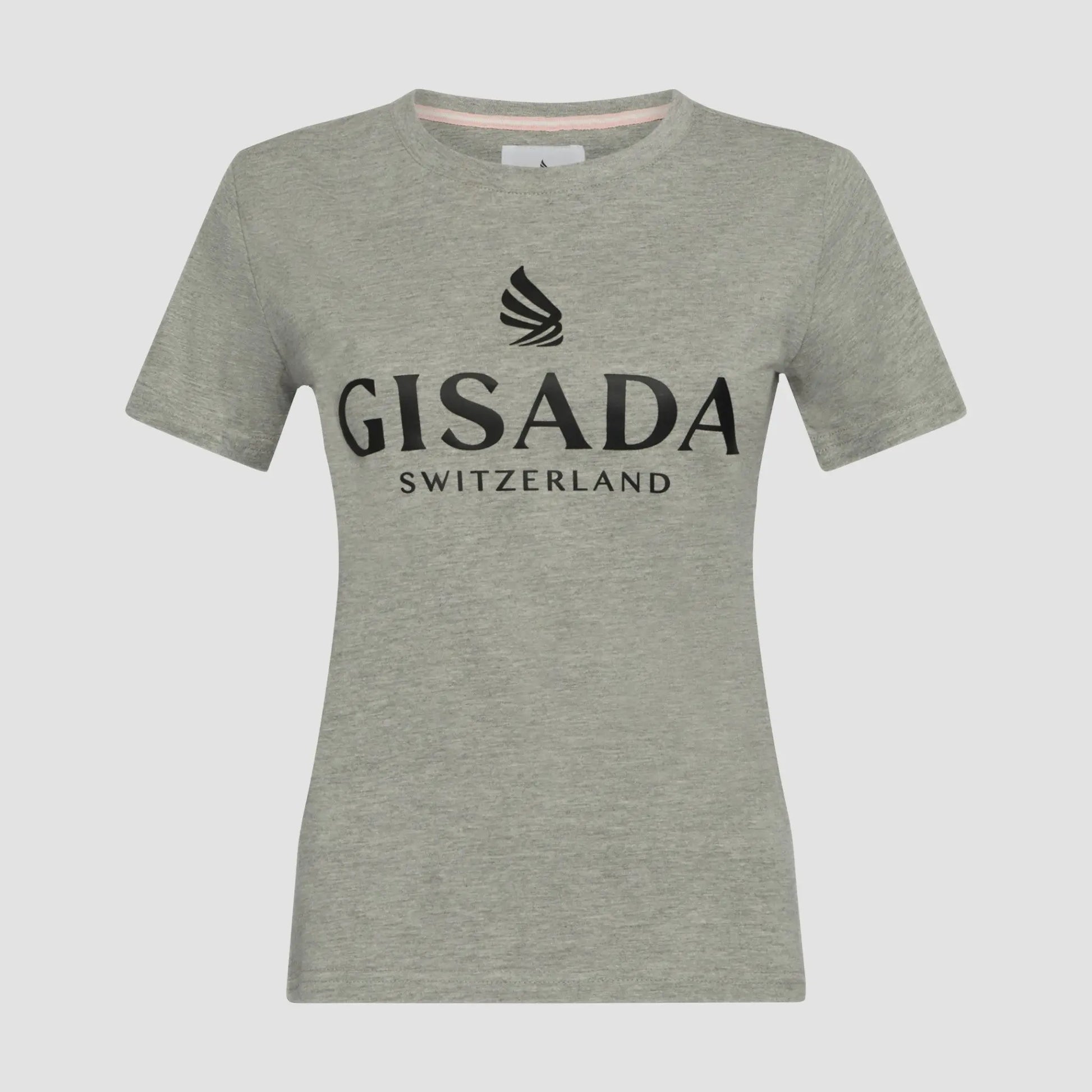 Regular Fit T-Shirt in Jersey Cotton with Small Silicon Logo - Gisada.com