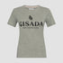 Regular Fit T-Shirt in Jersey Cotton with Small Silicon Logo - Gisada.com