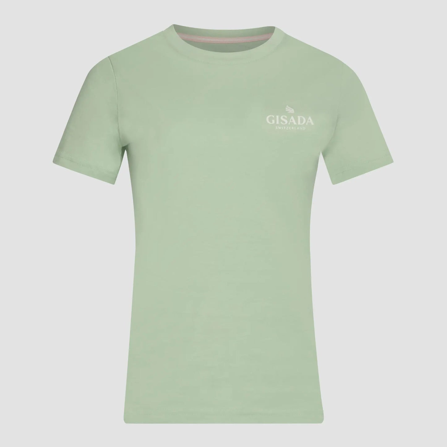 Regular Fit T-Shirt in Jersey Cotton with Small Silicon Logo - Gisada.com