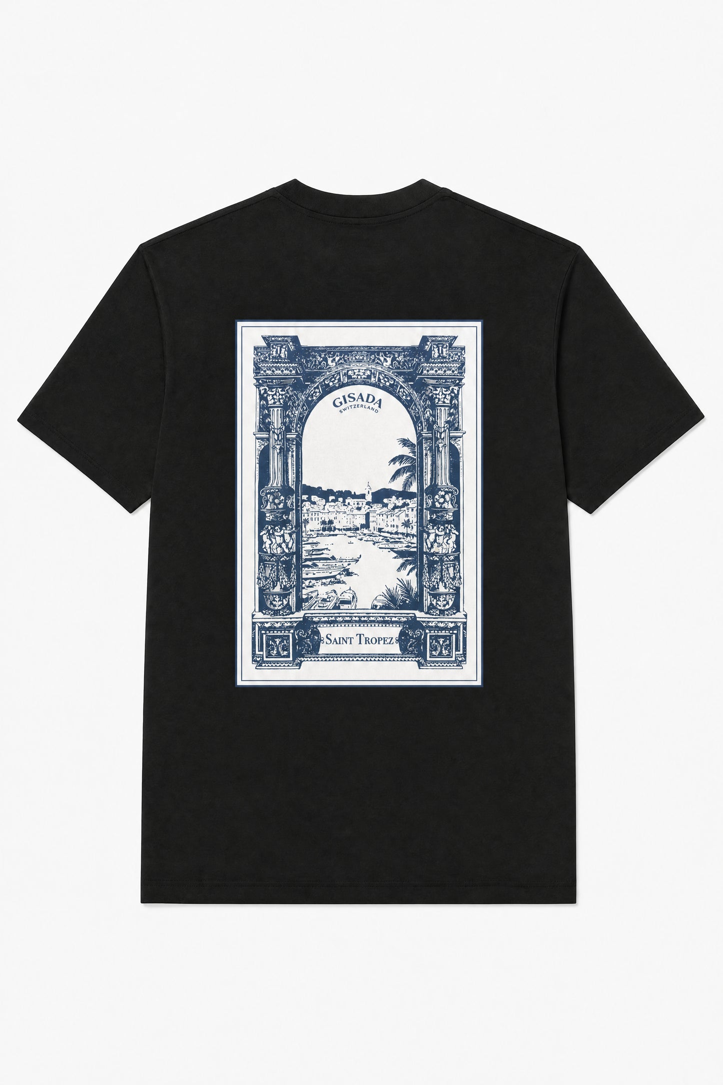 Fine Cotton Jersey Unisex T-Shirt With Print