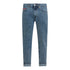 Slim Fit Denim Jean with Inside Bottom Label Gisada Jeans