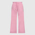 Straight Leg Sweatpants in Midweight Cotton with Small Silicon Print Gisada Jogger