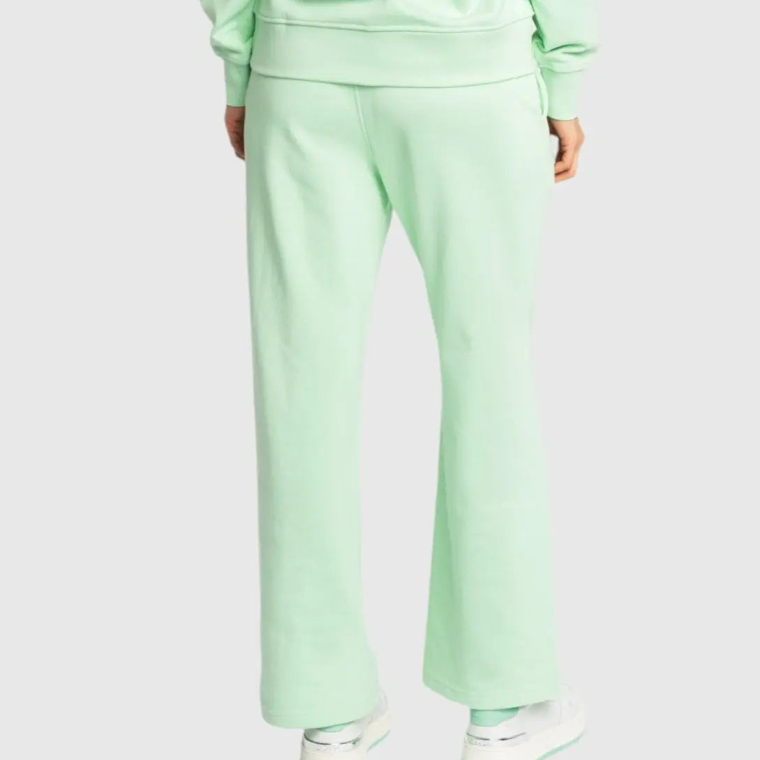 Straight Leg Sweatpants in Midweight Cotton with Small Silicon Print Gisada Jogger