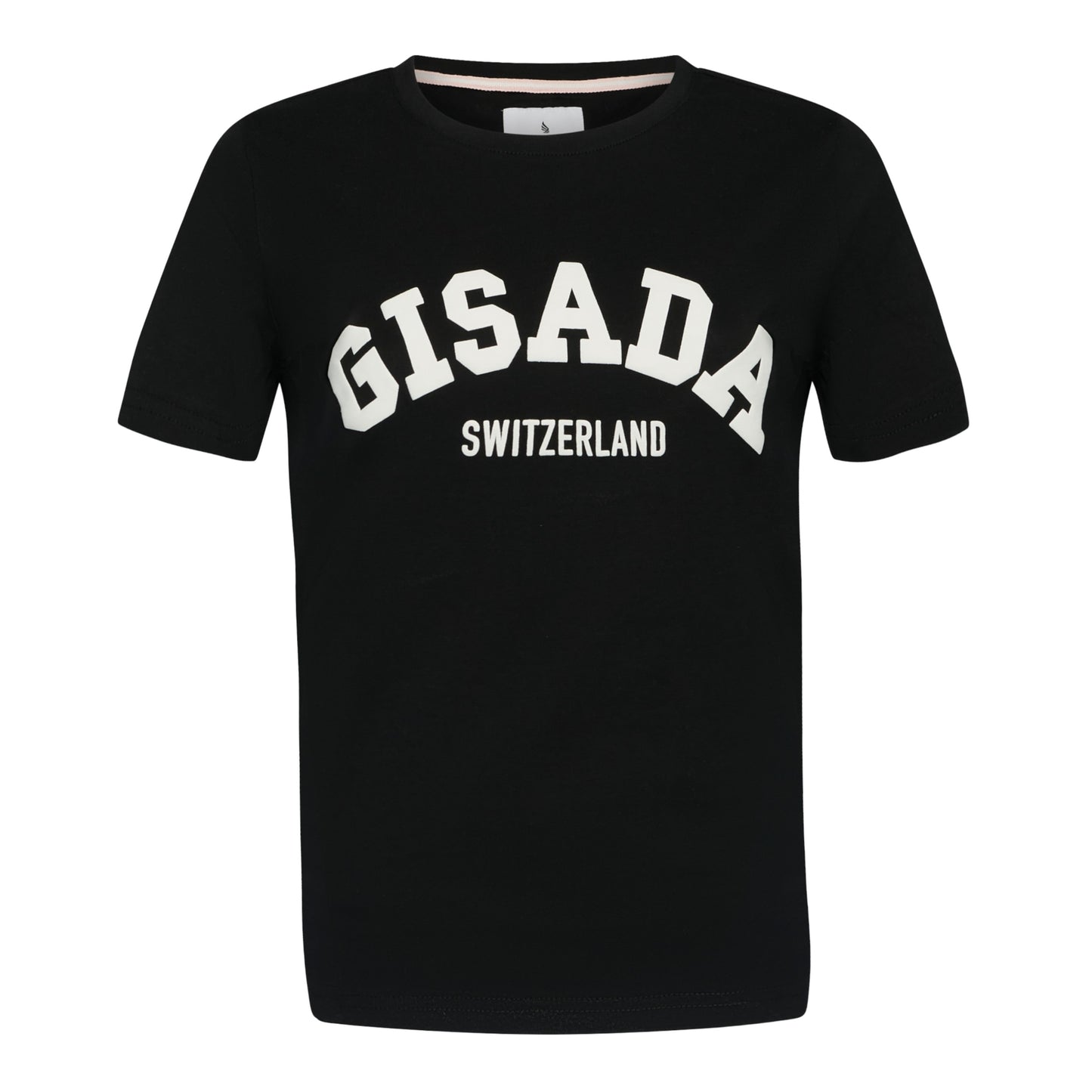 Oversized T-Shirt in Jersey Cotton with Flock Print
