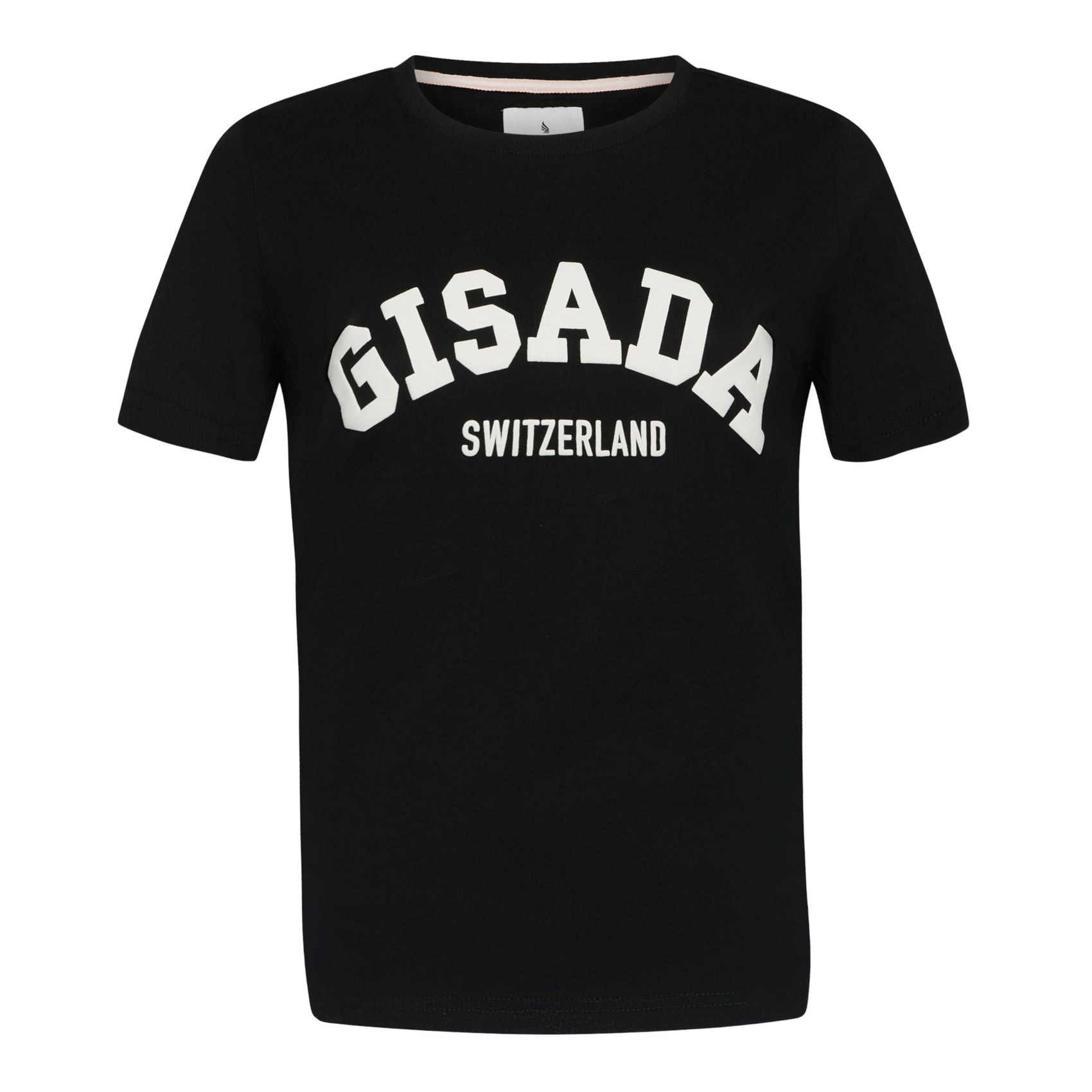 Übergroßes T-Shirt aus Baumwoll-Jersey mit Flockdruck