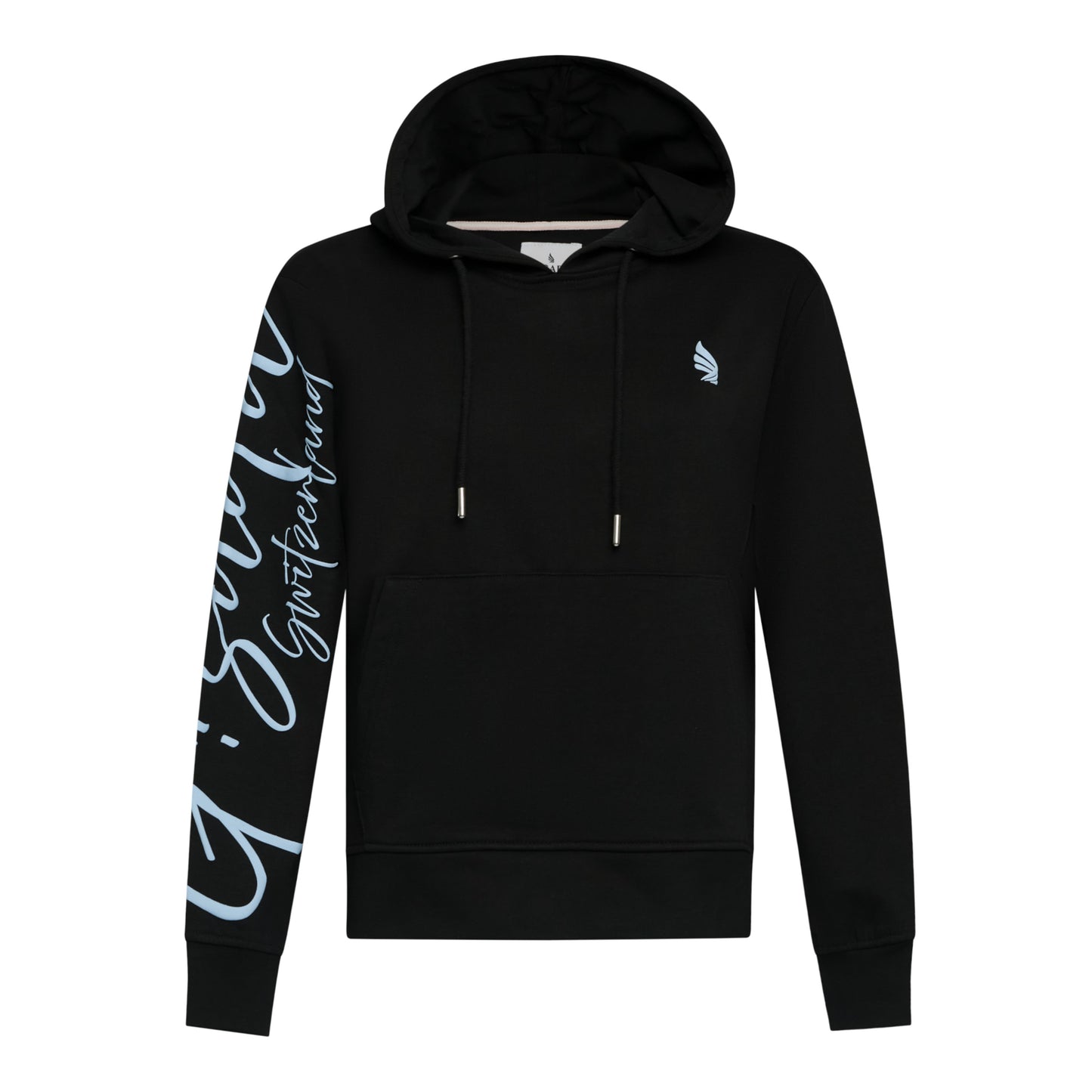 Regular Fit Hoodie in Midweight Cotton with Puff Print