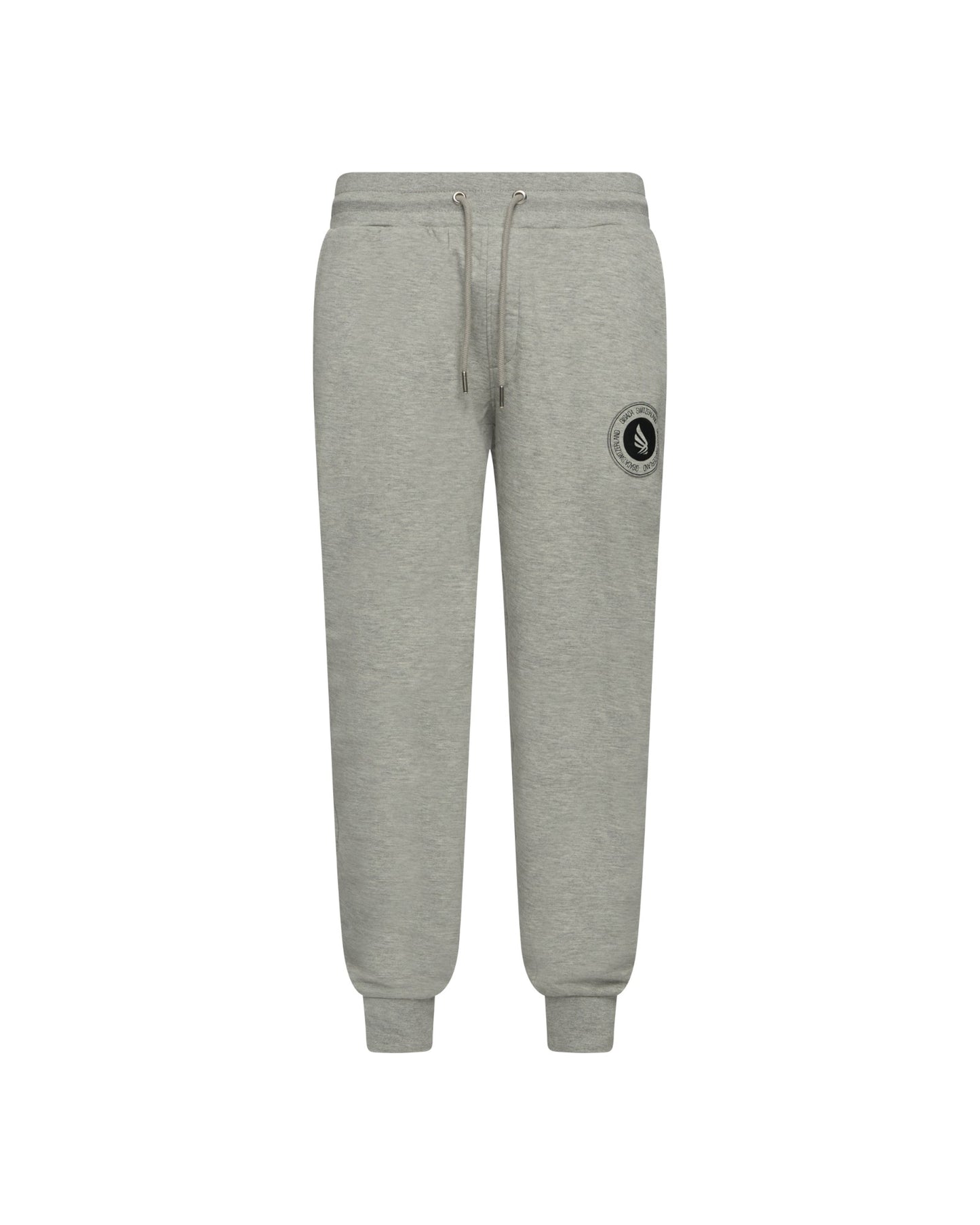Regular Fit Jogger aus mittelschwerer Baumwolle mit Flockdruck