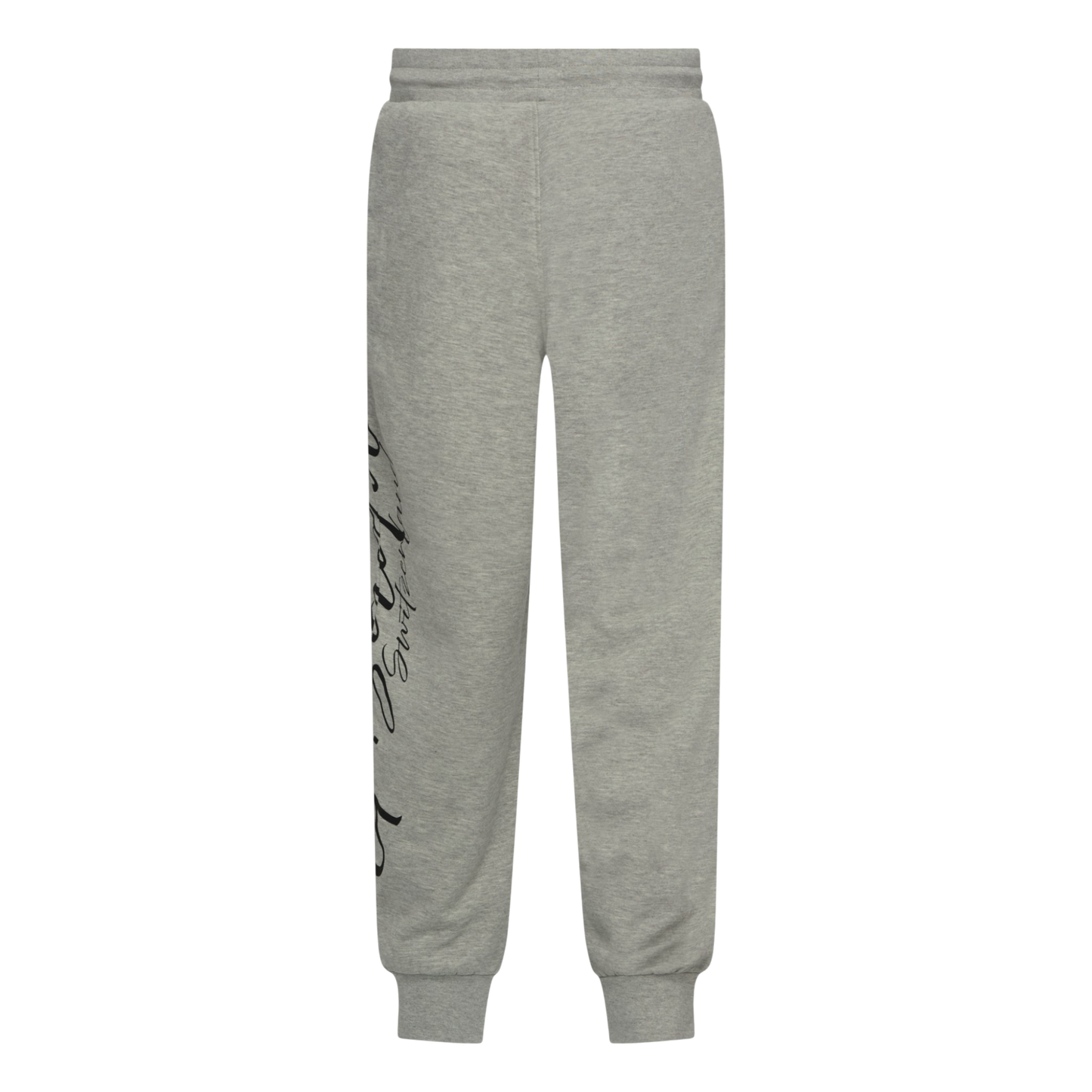 Regular Fit Jogger aus mittelschwerer Baumwolle mit kursivem Puffprint