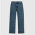 Wide Leg Denim Jeans with Inside Bottom Label Gisada Jeans
