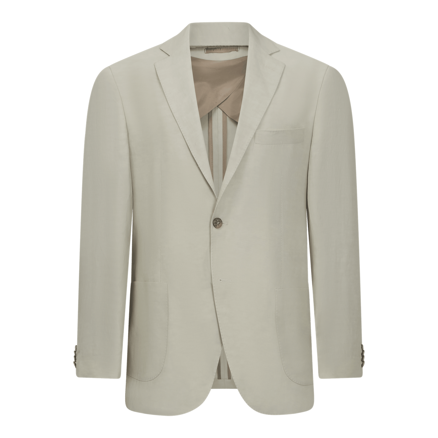 Barcelona Blazer in Luxe Cotton Linen - Gisada.com