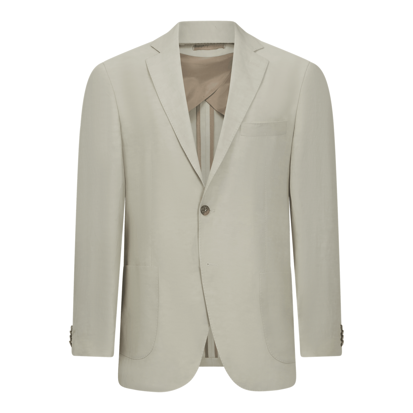 Barcelona Blazer in Luxe Cotton Linen - Gisada.com