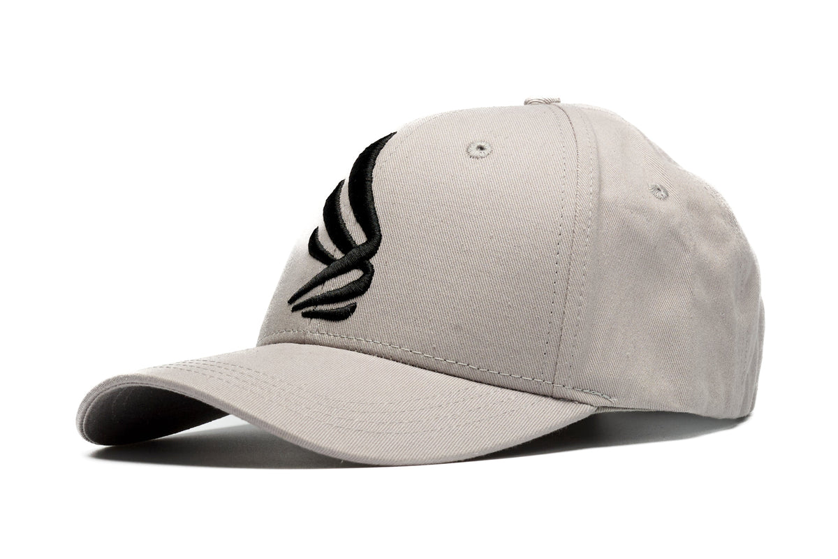 Cotton Twill Baseball Cap 3D Embroidered Wing