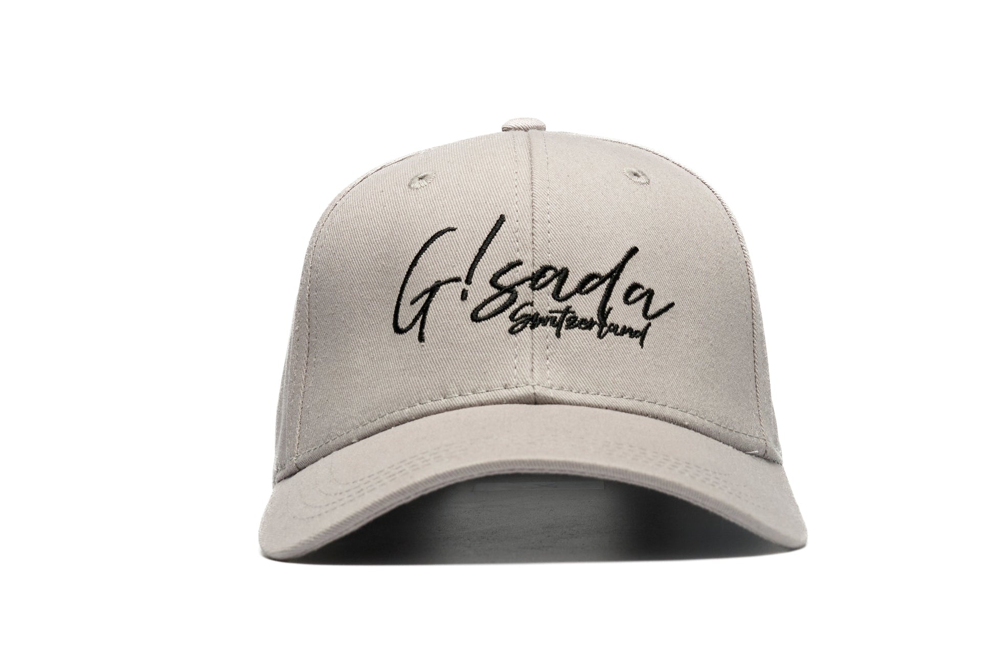 Cotton Twill Baseball Cap 3D Embroidered Italic Gisada - Gisada.com