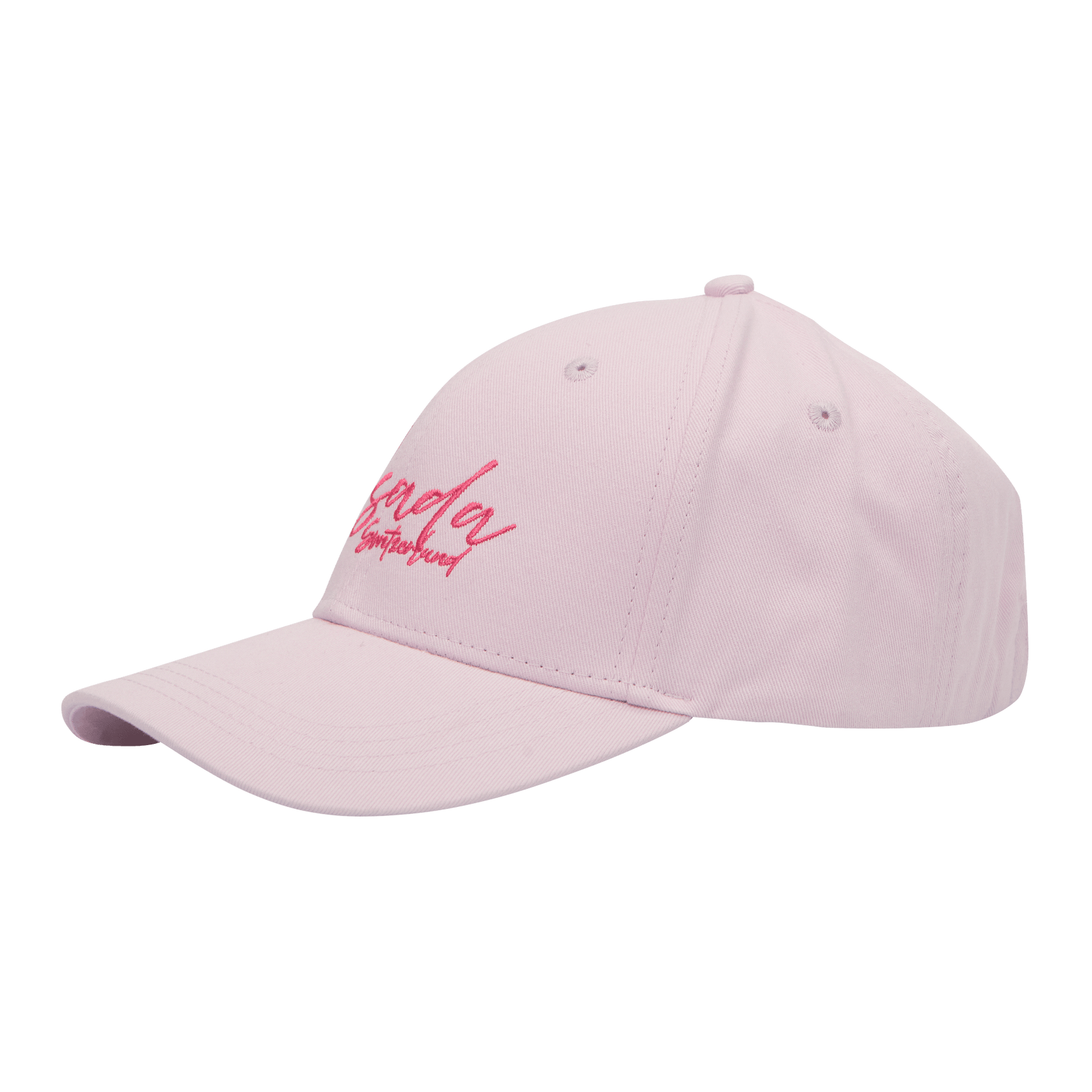 Cotton Twill Baseball Cap 3D Embroidered Italic Gisada - Gisada.com