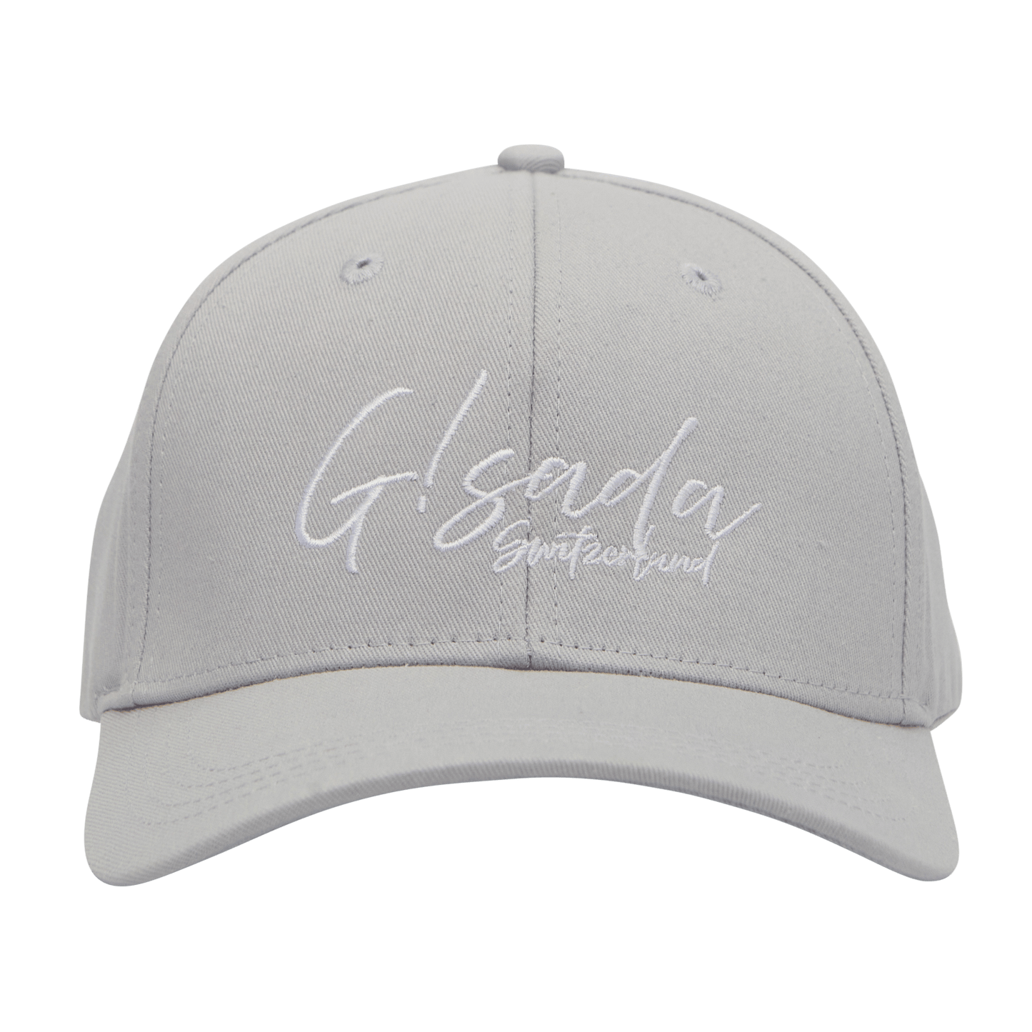 Cotton Twill Baseball Cap 3D Embroidered Italic Gisada - Gisada.com
