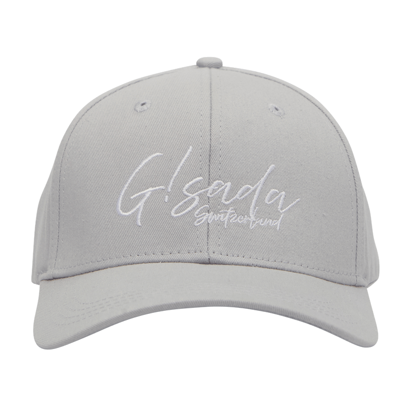 Cotton Twill Baseball Cap 3D Embroidered Italic Gisada - Gisada.com