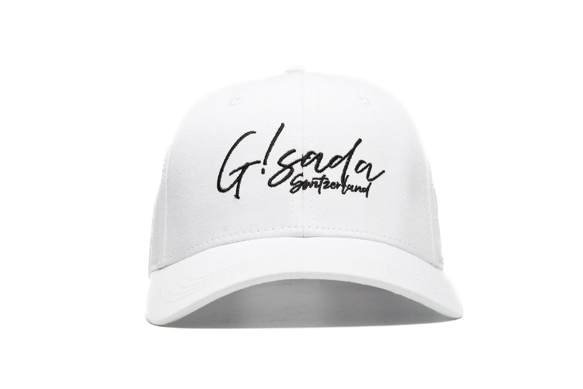 Cotton Twill Baseball Cap 3D Embroidered Italic Gisada - Gisada.com