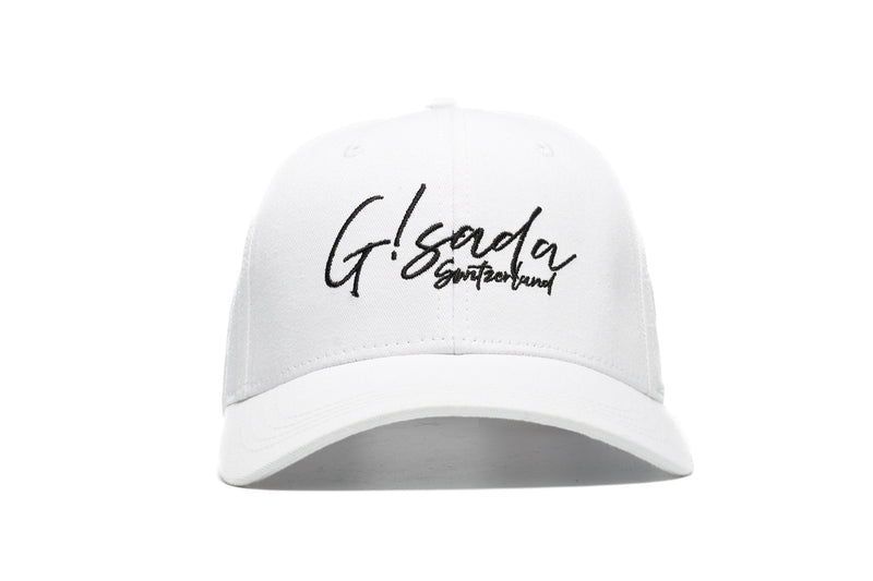 Cotton Twill Baseball Cap 3D Embroidered Italic Gisada - Gisada.com