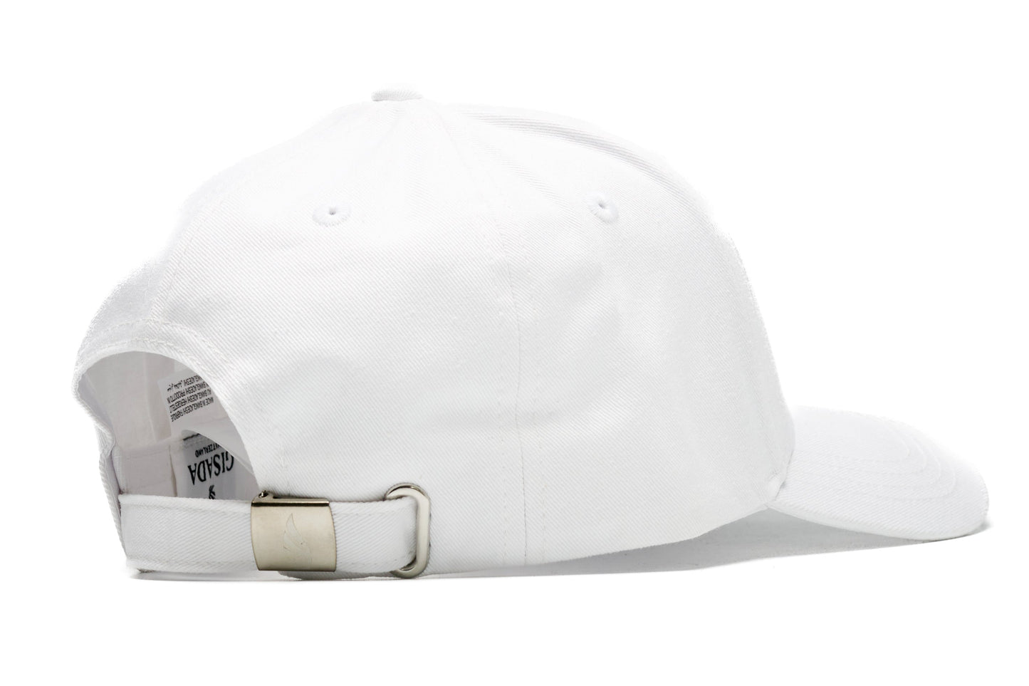 Cotton Twill Baseball Cap 3D Embroidered Italic Gisada - Gisada.com
