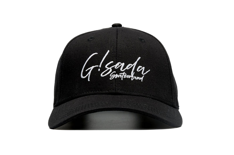 Cotton Twill Baseball Cap 3D Embroidered Italic Gisada - Gisada.com