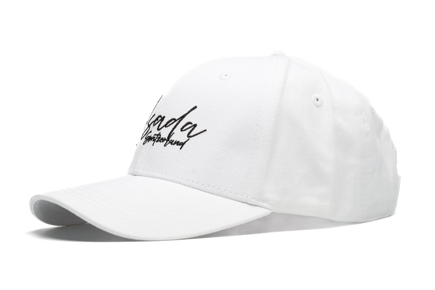 Cotton Twill Baseball Cap 3D Embroidered Italic Gisada - Gisada.com