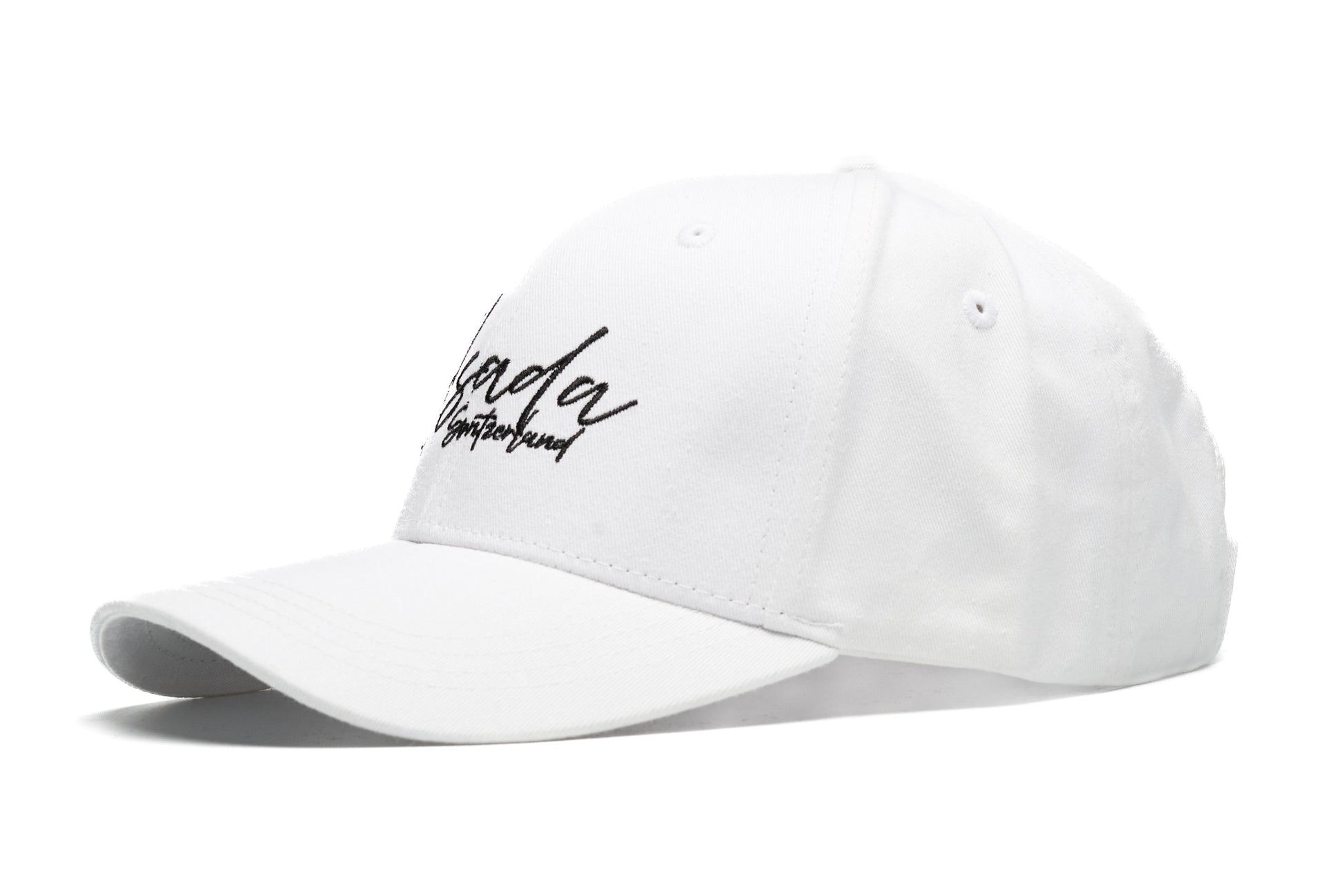 Cotton Twill Baseball Cap 3D Embroidered Italic Gisada - Gisada.com