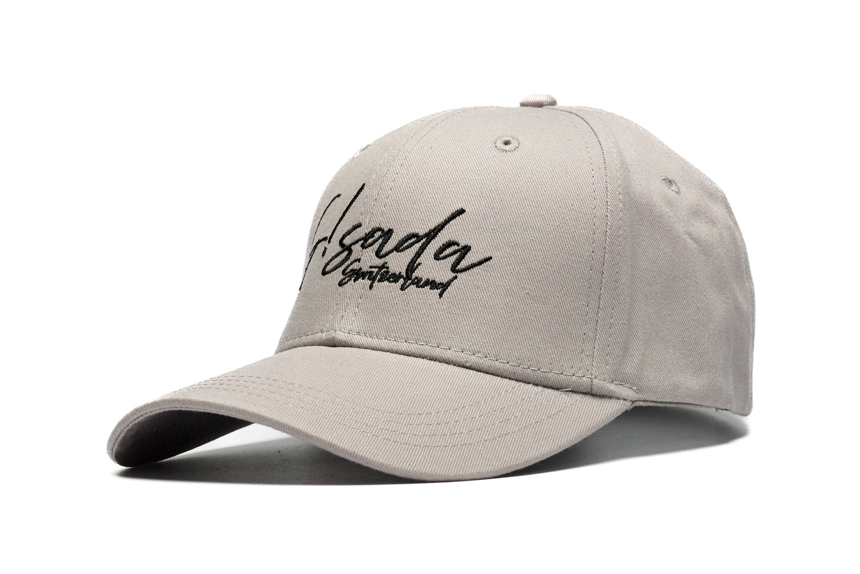 Cotton Twill Baseball Cap 3D Embroidered Italic Gisada - Gisada.com