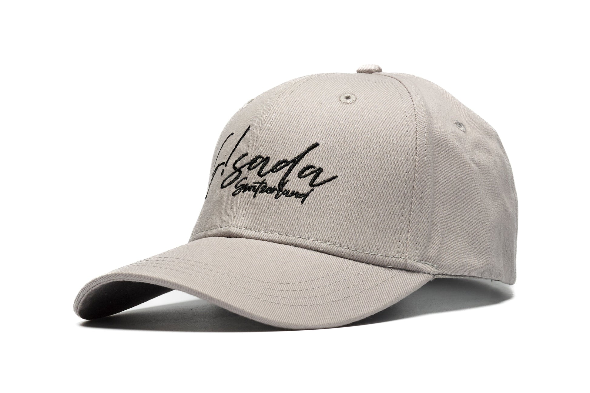 Cotton Twill Baseball Cap 3D Embroidered Italic Gisada - Gisada.com