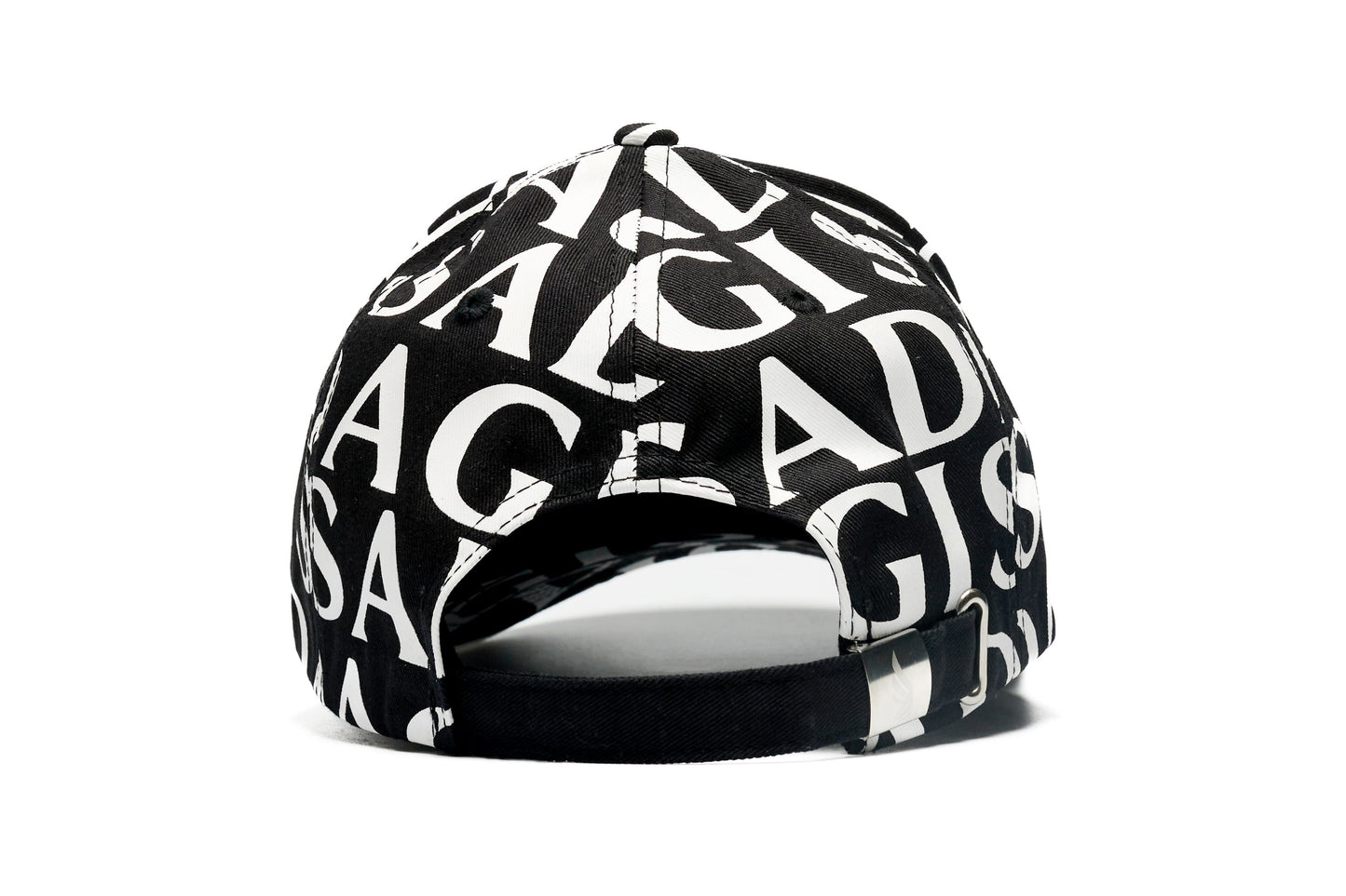 Cotton Twill Baseball Cap Gisada Allover Digital Print - Gisada.com