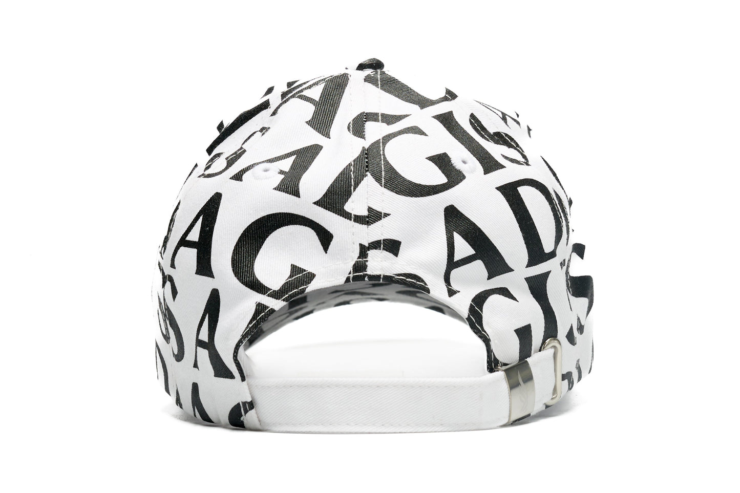 Cotton Twill Baseball Cap Gisada Allover Digital Print - Gisada.com