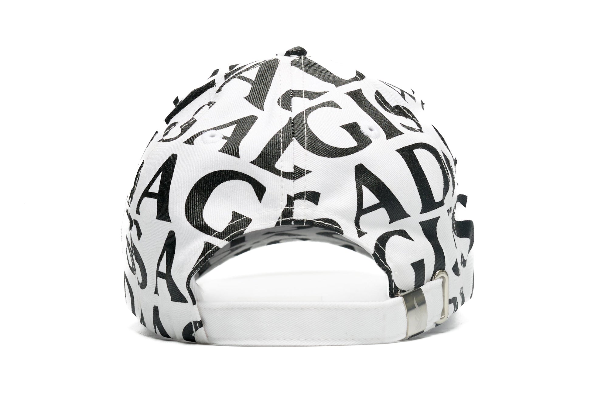 Cotton Twill Baseball Cap Gisada Allover Digital Print - Gisada.com