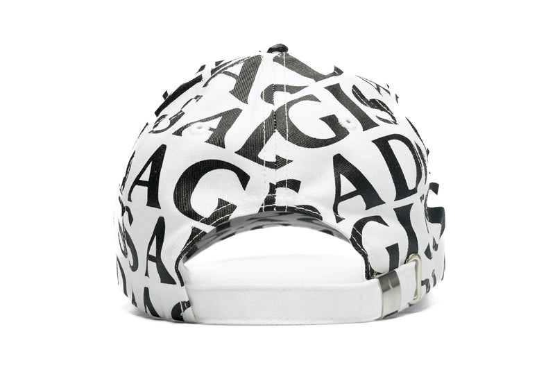 Cotton Twill Baseball Cap Gisada Allover Digital Print - Gisada.com
