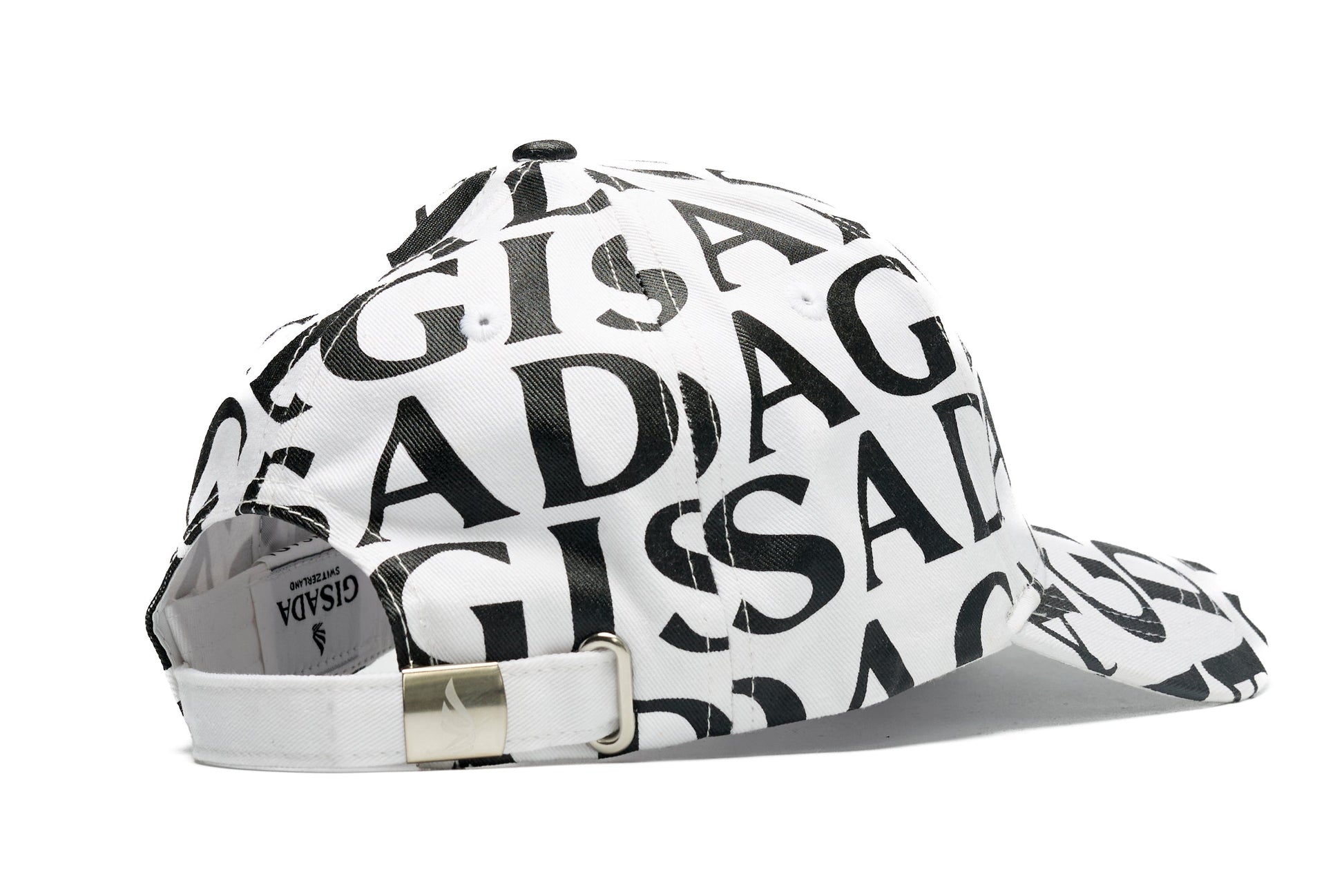 Cotton Twill Baseball Cap Gisada Allover Digital Print - Gisada.com