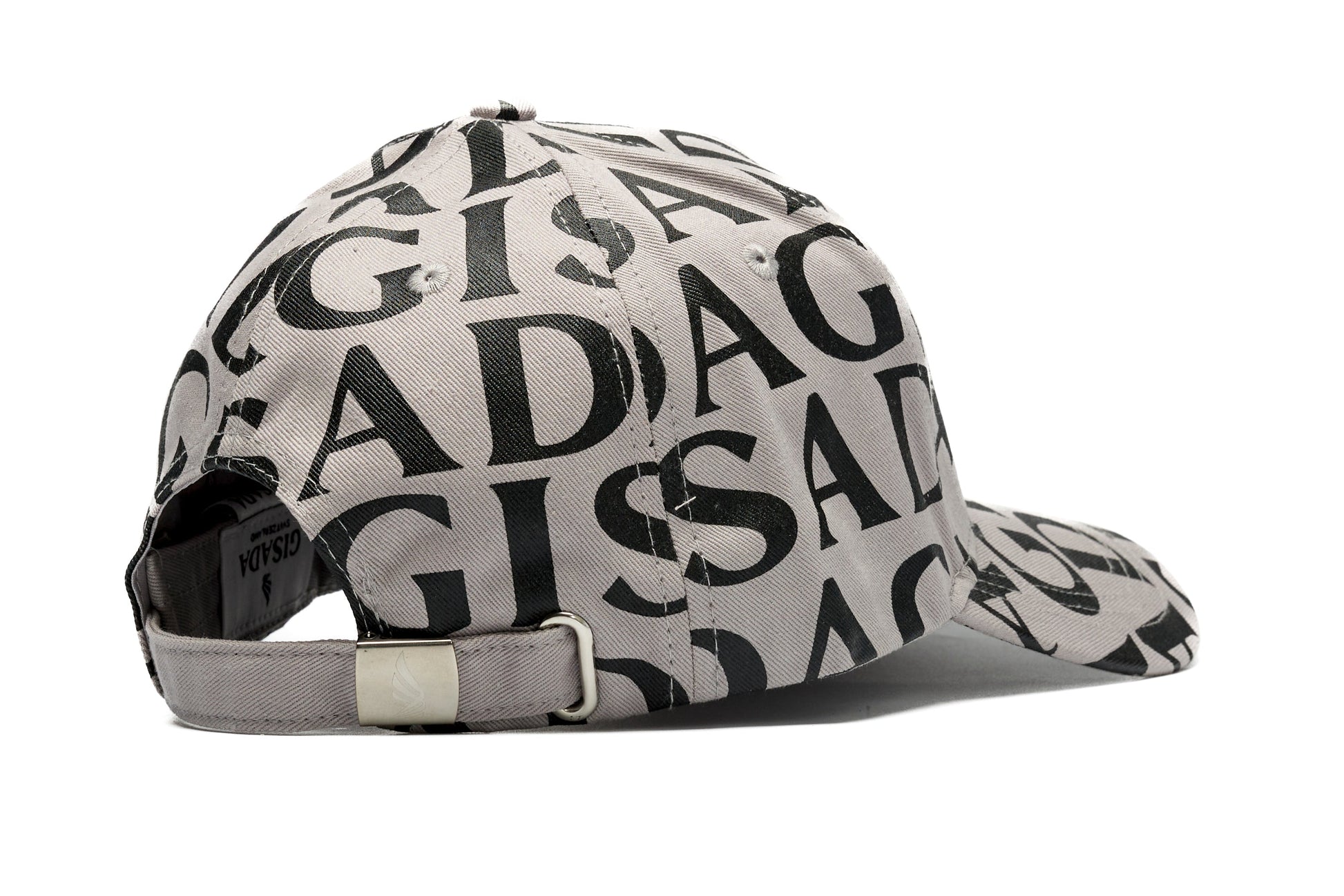Cotton Twill Baseball Cap Gisada Allover Digital Print - Gisada.com