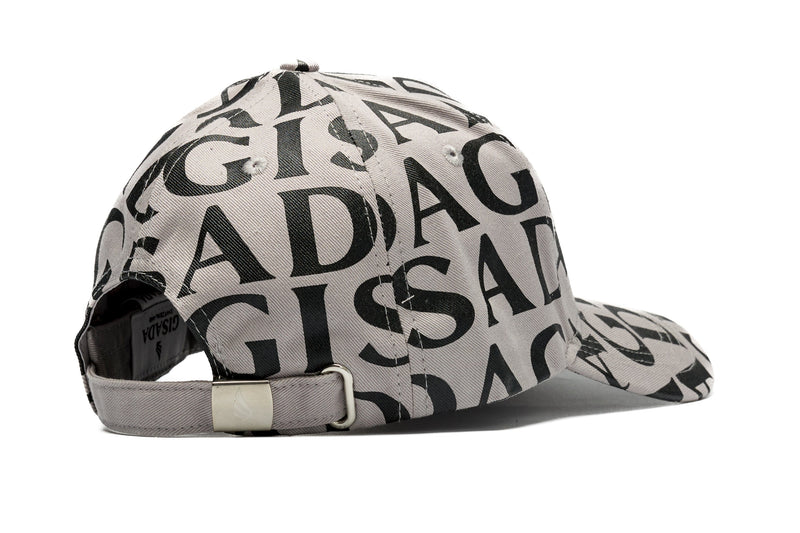 Cotton Twill Baseball Cap Gisada Allover Digital Print - Gisada.com