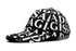 Cotton Twill Baseball Cap Gisada Allover Digital Print - Gisada.com