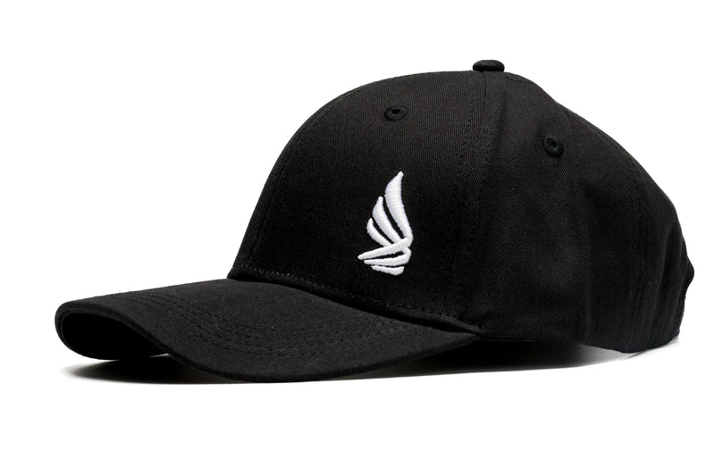 Cotton Twill Baseball Cap Gisada with 3D Embroidered Small Wing - Gisada.com