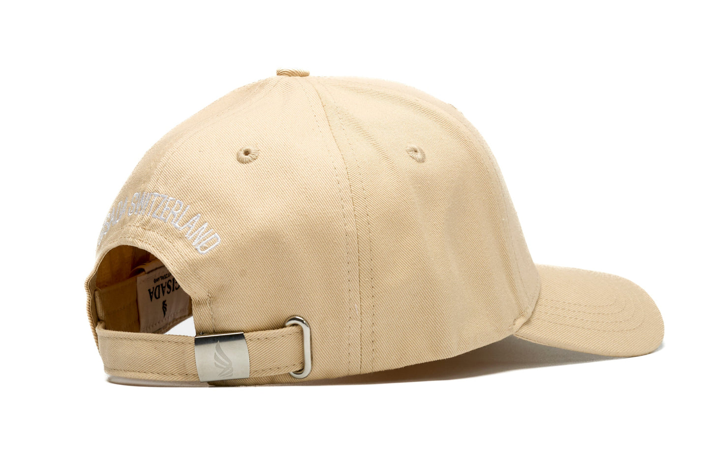 Cotton Twill Baseball Cap Gisada with 3D Embroidered Small Wing - Gisada.com