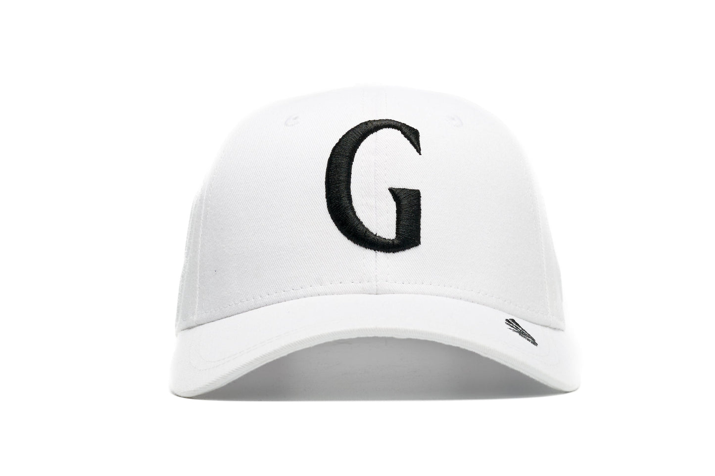 Cotton Twill Baseball Cap with 3D Embroidered "G" and Wing - Gisada.com