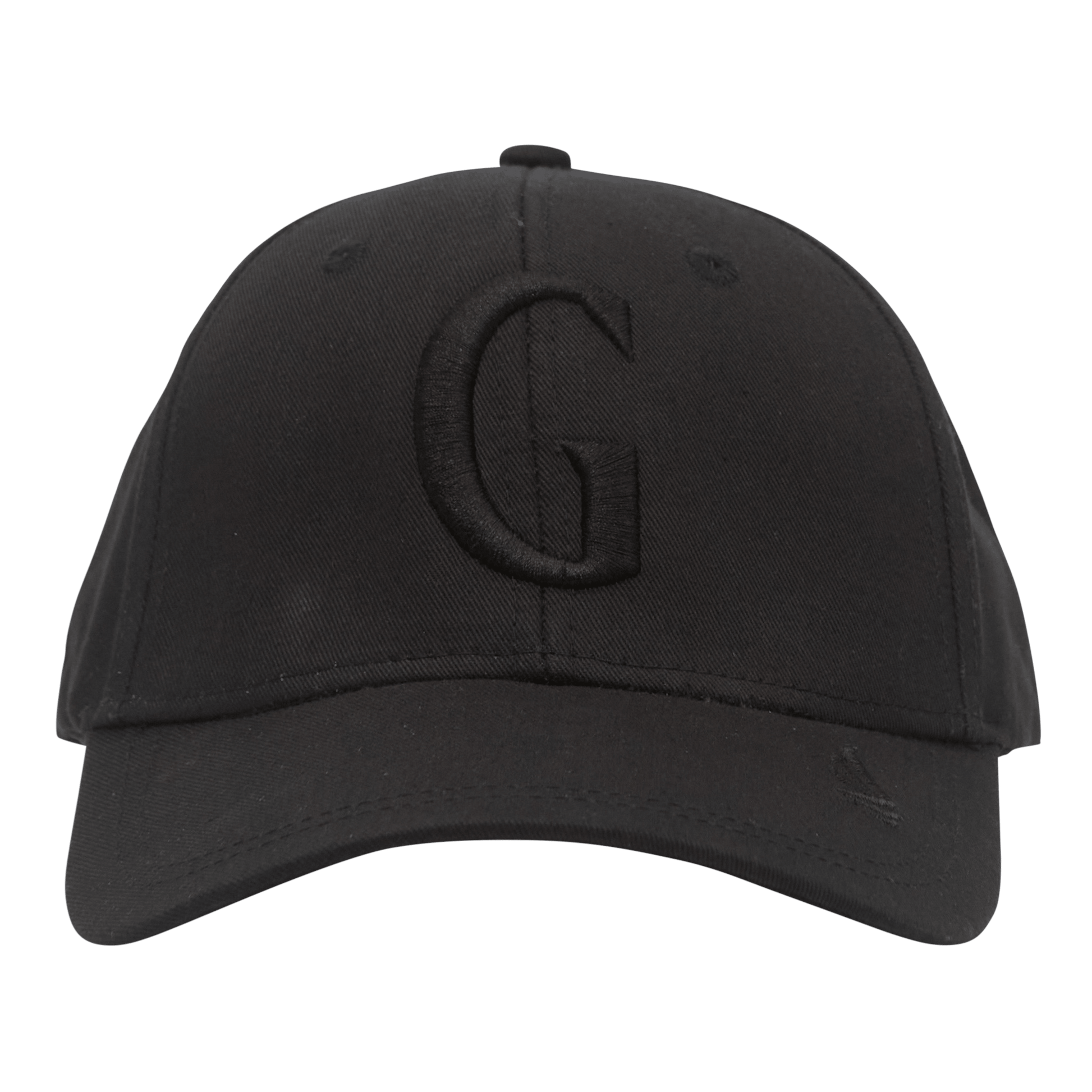Cotton Twill Baseball Cap with 3D Embroidered "G" and Wing - Gisada.com